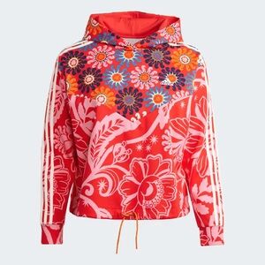 Adidas x FARM RIO Women's Floral Hoodie